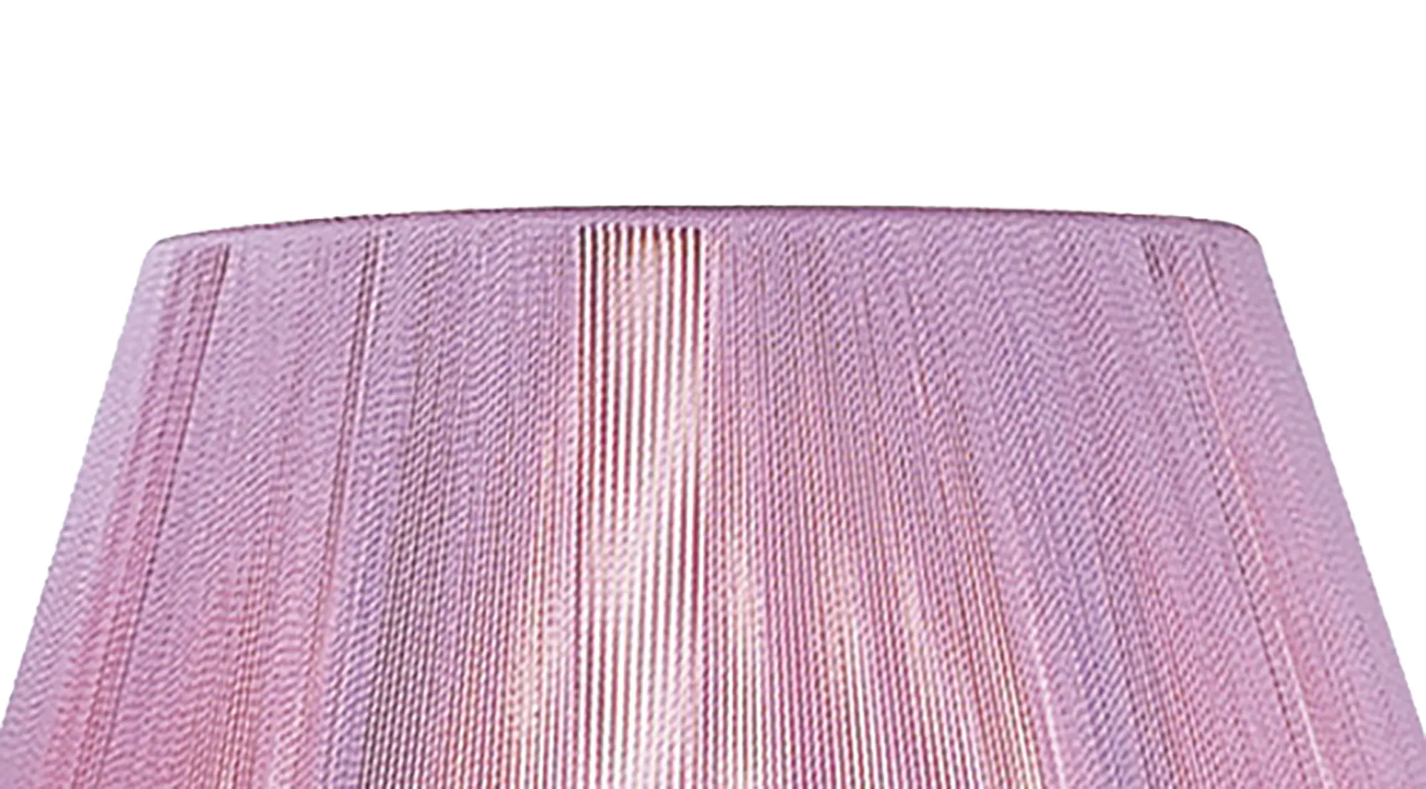 Silk 40cm String Shade Lilac Pink MS046  Mantra Fusion Silk String Shades